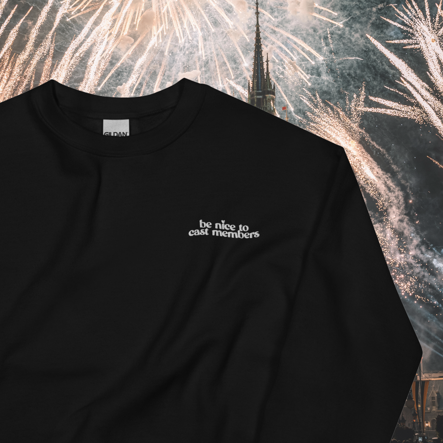 SPECIAL EDITION BE NICE TO CAST MEMBERS - CREWNECK