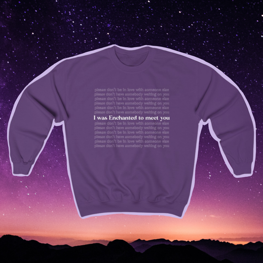 'ENCHANTED' LYRICS - SWEATSHIRT