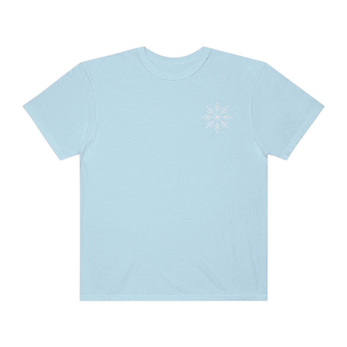 'HAPPY MERRY HOLLY JOLLY' - TEE- SNOW VERSION